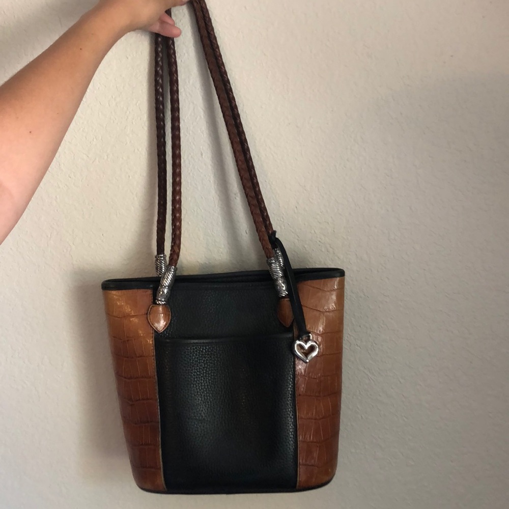 Leather Brighton stylish handbag